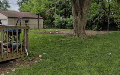 Photo of Jennifer C.'s yard after getting tree care in Orient, OH
