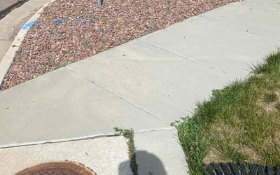 Photo of Kenneth H.'s yard after getting landscaping in Palmer Lake, CO