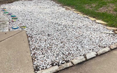Photo of Sarah L.'s yard after getting landscaping in Driftwood, TX