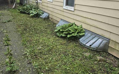 Photo of Jeremy B.'s yard after getting landscaping in Sheffield Lake, OH