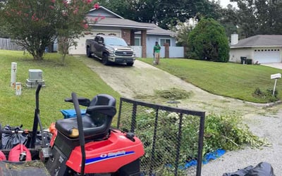 Photo of Hunt H.'s yard after getting tree care in Fayetteville, NC