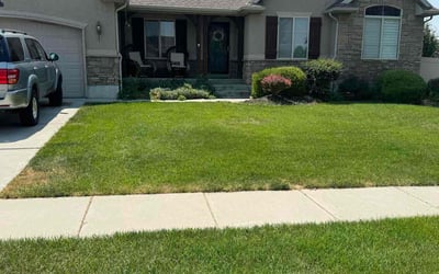 Photo of Travis S.'s yard after getting landscaping in Farmington, UT