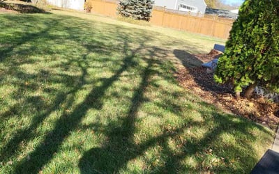 Photo of Jeff H.'s yard after getting landscaping in Sumerduck, VA