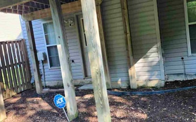 Photo of Kimberly R.'s yard after getting landscaping in Clinton, MD
