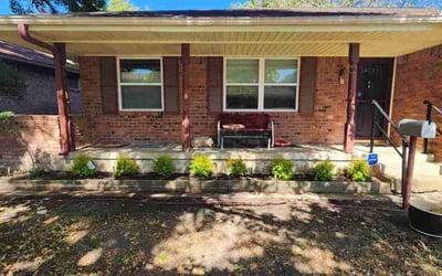 Photo of Robert M.'s yard after getting landscaping in Milford, TX