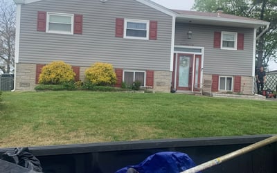 Photo of Liz S.'s yard after getting landscaping in Manchester, MD