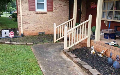 Photo of Anna H.'s yard after getting landscaping in Stanley, NC