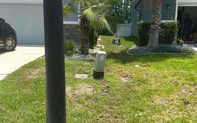 Photo of Rishi P.'s yard after getting landscaping in Saint Johns, FL