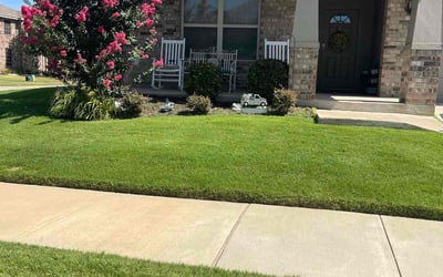 Photo of Karen L.'s yard after getting landscaping in Denton, TX