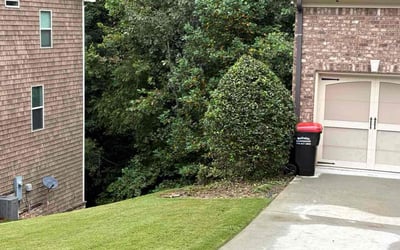Photo of John M.'s yard after getting landscaping in Smyrna, GA