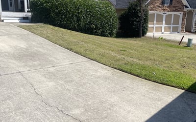 Photo of Josh R.'s yard after getting landscaping in Warm Springs, GA