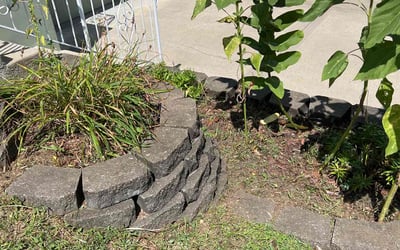 Photo of Tiffany M.'s yard after getting landscaping in Higginsville, MO