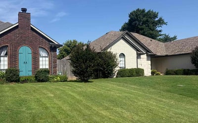 Photo of William C.'s yard after getting landscaping in Bixby, OK
