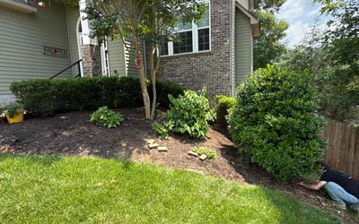 Photo of Debra P.'s yard after getting landscaping in Lenoir City, TN