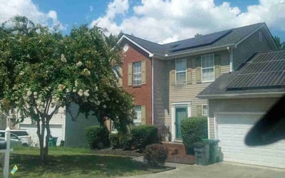 Photo of Kevin B.'s yard after getting landscaping in Ellenwood, GA