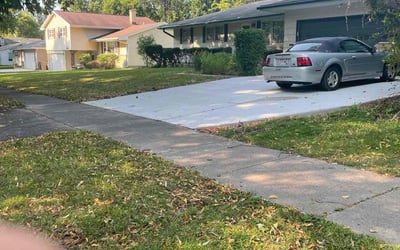 Photo of James W.'s yard after getting landscaping in Portage, WI