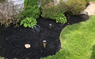 Photo of AMBER K.'s yard after getting landscaping in Lodi, OH