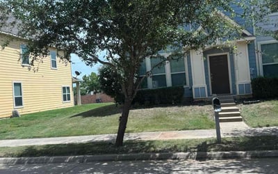 Photo of John G.'s yard after getting landscaping in Ferris, TX