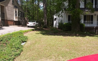Photo of Wesley H.'s yard after getting landscaping in Church Road, VA