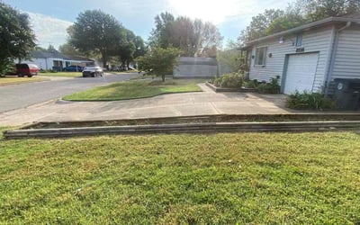 Photo of Dawn G.'s yard after getting landscaping in Skiatook, OK