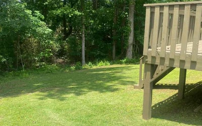 Photo of Mary M.'s yard after getting landscaping in Douglasville, GA