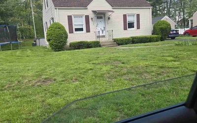 Photo of Daniel R.'s yard after getting landscaping in Westfield, MA