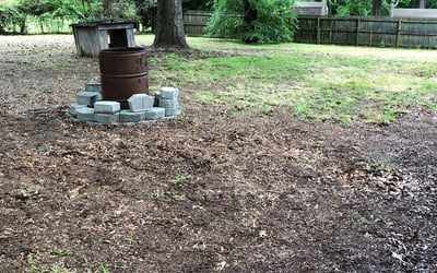 Photo of Brandon C.'s yard after getting landscaping in Landis, NC