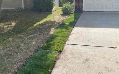 Photo of Ish M.'s yard after getting landscaping in Chaska, MN