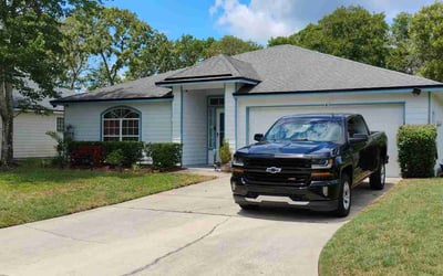 Photo of Steven K.'s yard after getting landscaping in Jacksonville, FL