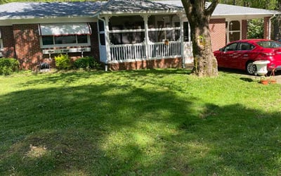 Photo of Adam H.'s yard after getting landscaping in Moyock, NC