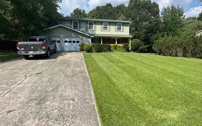 Photo of Michael A.'s yard after getting landscaping in Charlotte, NC