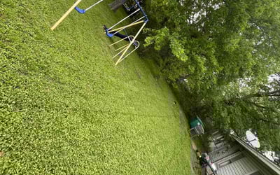 Photo of Nina B.'s yard after getting landscaping in Rhome, TX