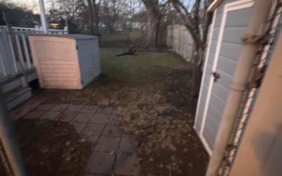 Photo of Melissa D.'s yard after getting landscaping in Goffstown, NH
