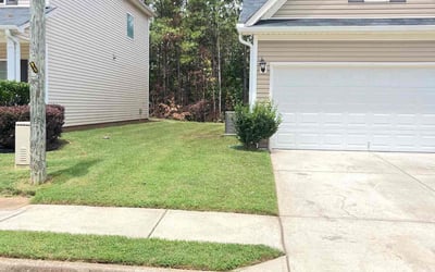 Photo of Carolyn P.'s yard after getting lawn care in Hiram, GA