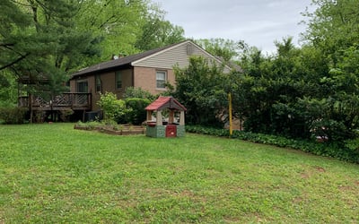 Photo of Lisa K.'s yard after getting landscaping in Prince Frederick, MD