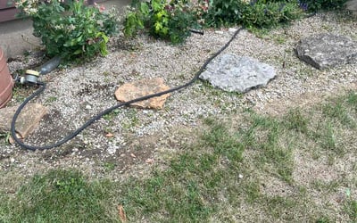 Photo of Debbie H.'s yard after getting landscaping in Addyston, OH