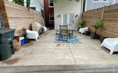 Photo of Jennifer S.'s yard after getting landscaping in Woodville, VA
