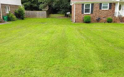 Photo of Greg B.'s yard after getting landscaping in Tucker, GA