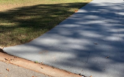 Photo of Joshua R.'s yard after getting landscaping in Greenville, GA