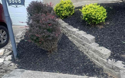Photo of Melissa T.'s yard after getting landscaping in Sparta, KY