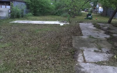 Photo of Albert S.'s yard after getting landscaping in Christine, TX