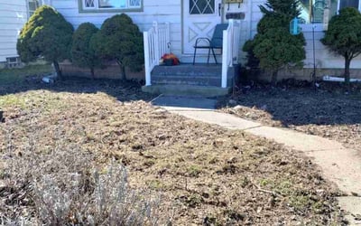 Photo of Brad H.'s yard after getting landscaping in Hartland, WI