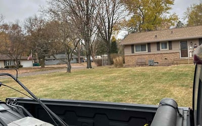 Photo of Tom R.'s yard after getting landscaping in Cokato, MN