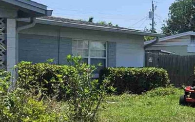 Photo of Shannon C.'s yard after getting landscaping in Merritt Island, FL
