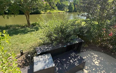 Photo of Teresa G.'s yard after getting landscaping in Harbinger, NC