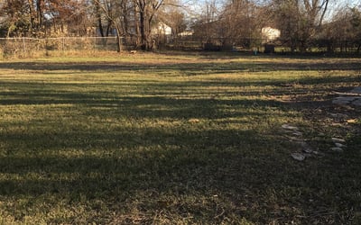 Photo of Dennis B.'s yard after getting landscaping in Wellston, OK