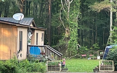 Photo of Amanda S.'s yard after getting landscaping in Statham, GA