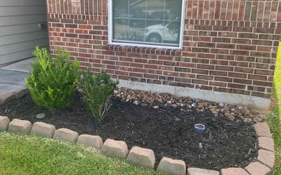 Photo of April W.'s yard after getting landscaping in Conroe, TX