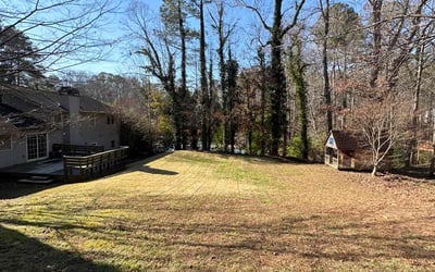 Photo of Mark C.'s yard after getting landscaping in Flovilla, GA