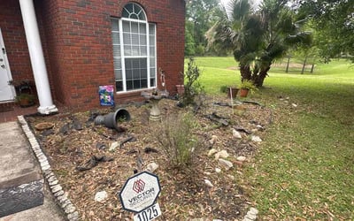 Photo of Rebecca R.'s yard after getting landscaping in Panacea, FL